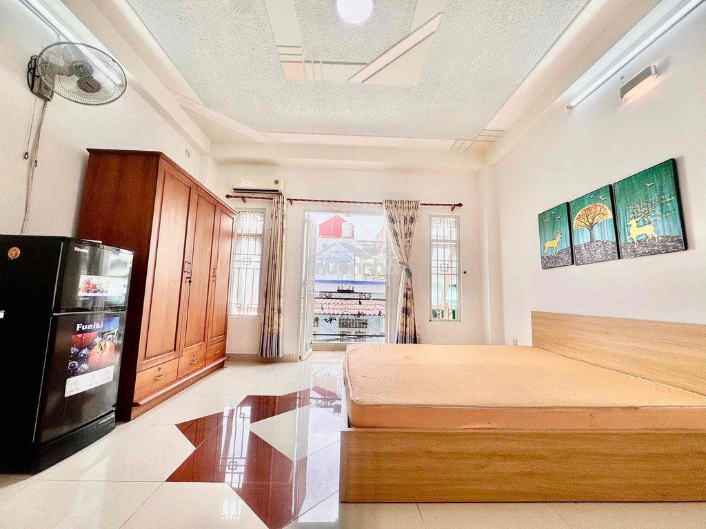 Cho thuê phòng ban công siêu thoáng full nội thất gần đại học kinh tế - Ảnh 2