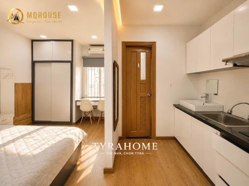 Cho thuê studio bancony rộng 50m2 - ngay tại trục đường phan đăng lưu, bình thạnh. giá có thể tl - 3