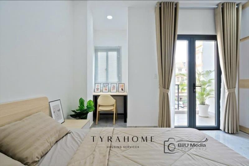 Cho thuê căn hộ 1pn tách bếp - balcony lớn - giặt riêng gần cầu thị nghè, ngã tư hàng  - 2