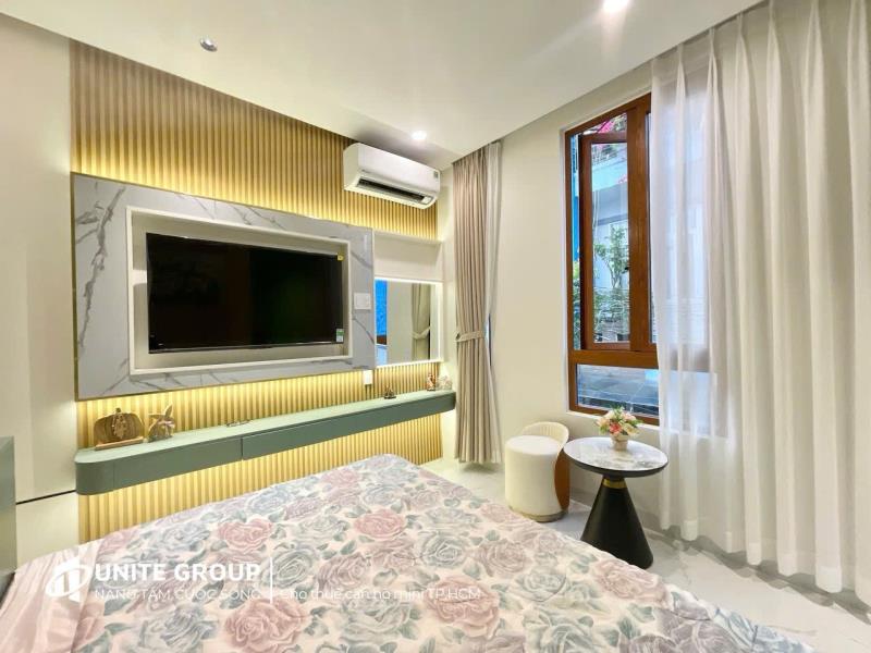 Cho thuê căn hộ điện biên phủ – cửa sổ lớn, máy giặt riêng, gần đh tài chính quận bình thạnh