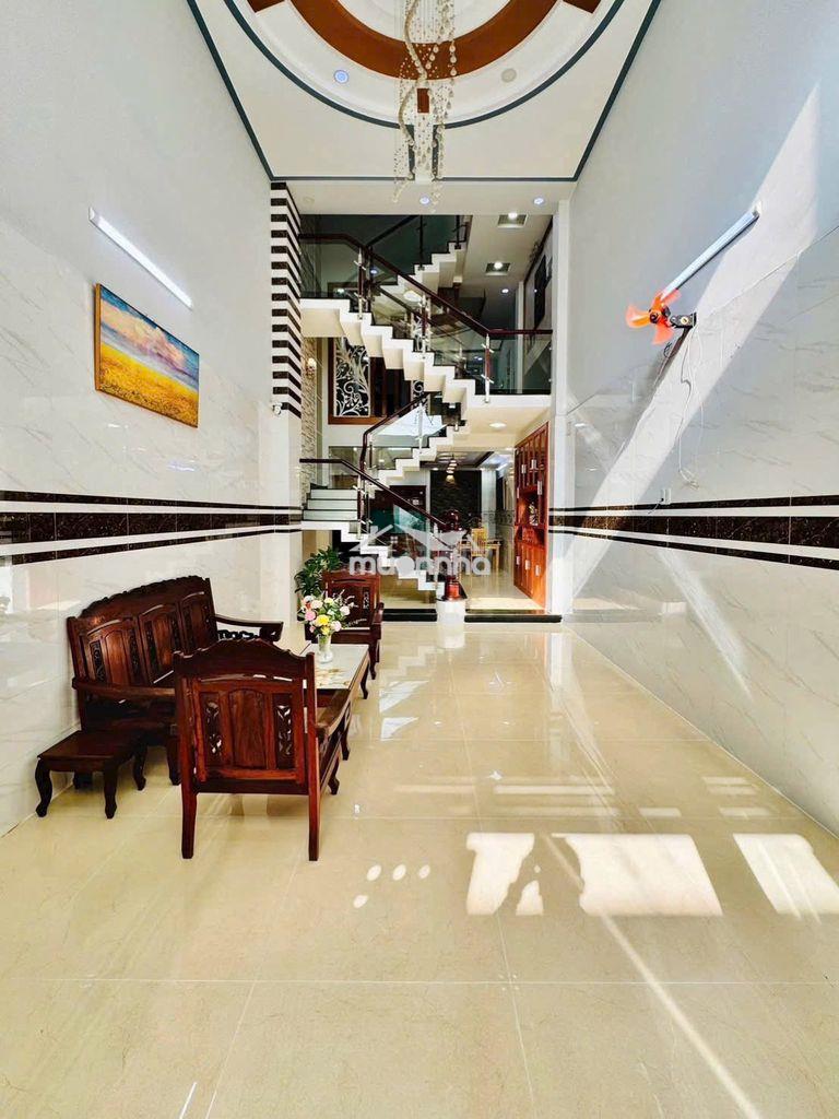 Nhà trục hxh 7m kđb nguyễn oanh p6, dt 4x17m, 3 lầu, tn 23tr/,9.7 tỷtl - 4