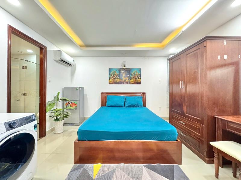 Căn hộ cao cấp 30m2 full nội thất, cách mạng tháng 8, gần cv lê thị riêng - 2
