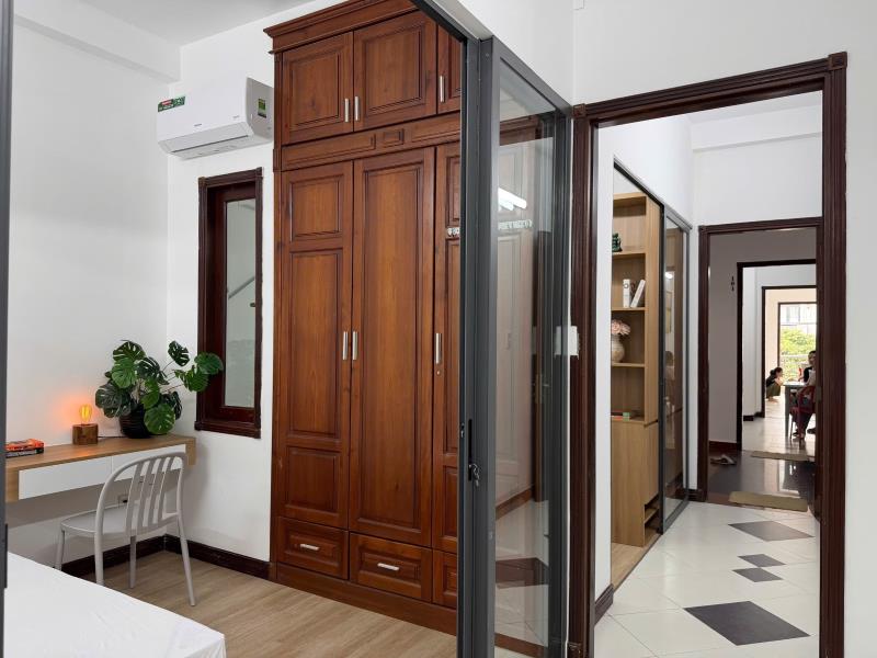 Cho thuê 2pn 1pk 45m2 ngay nguyễn gia trí, ung văn khiêm, gần đại học hutech, hồng bàng, ngoại thương