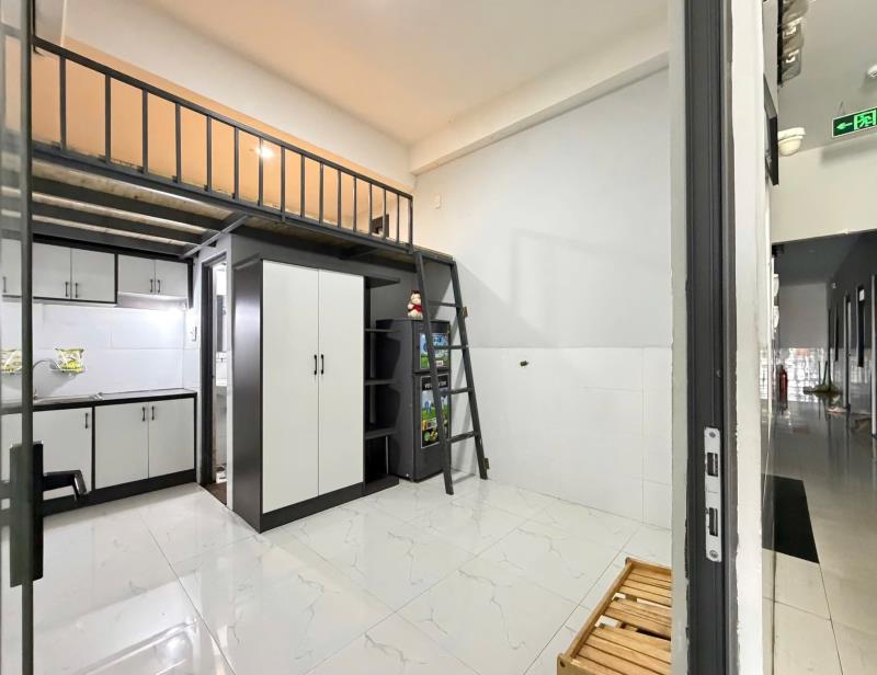 Phòng cho thuê dạng duplex - ban công - full nội thất | cách đh văn hiến 5’ đi xe - 4
