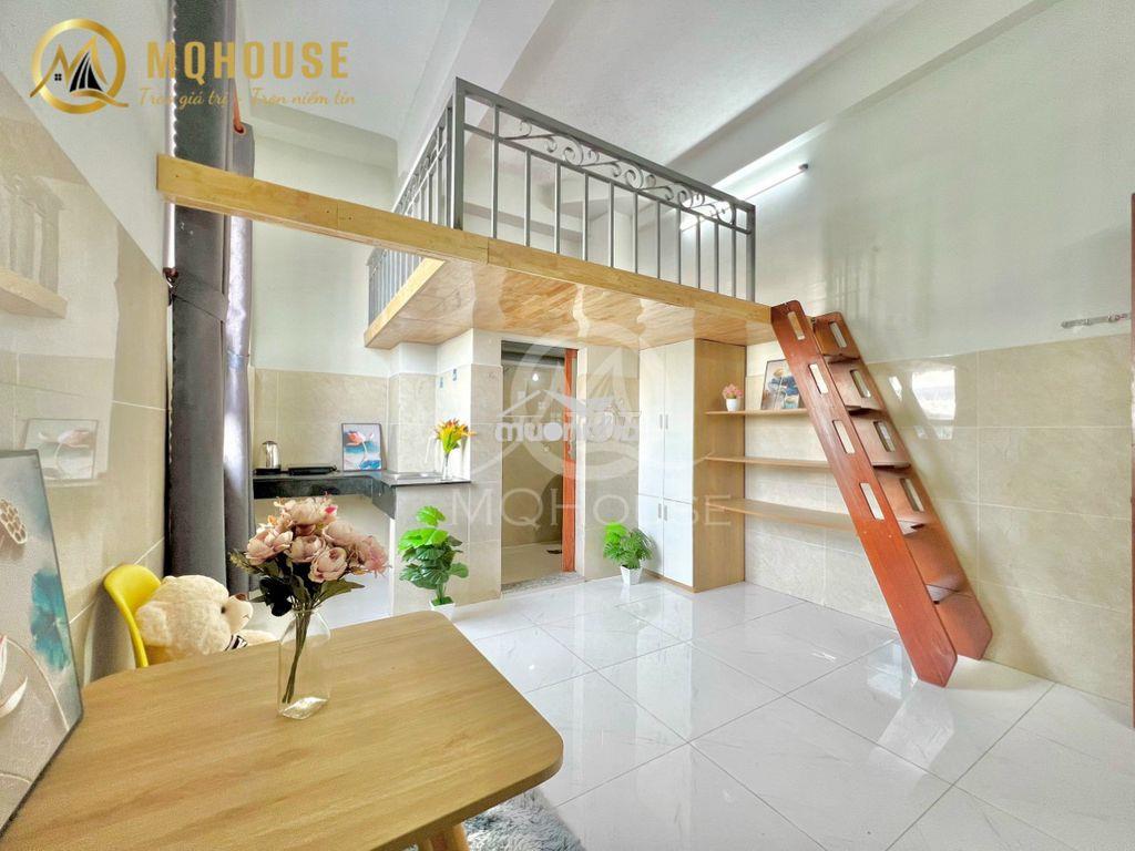 Gác cao 1m7 ngay vòng xoay lê đại hành, svđ phú thọ - full nội thất - 2
