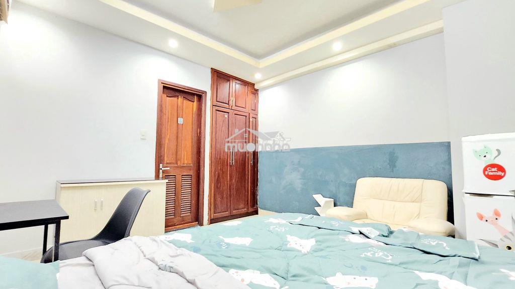 01/09 trống ! phòng full nội thất 28m2, tầng trệt, ngay hàng xanh !!! - Ảnh 3