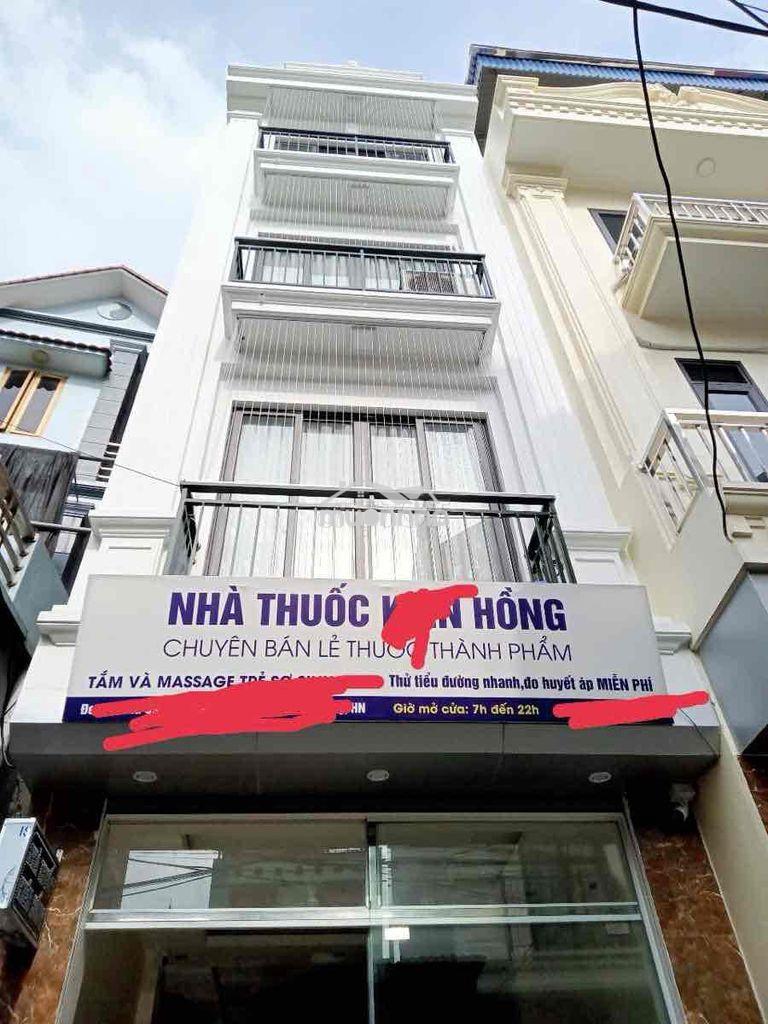Cho thuê nhà cầu diễn ô tô tránh, kinh doanh tốt 45m x 5 tầng 12 triệu