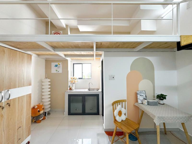 Cho thuê duplex điện biên phủ, quận bình thạnh – cửa sổ lớn, thang máy, gần đh kinh tế tài chính - 2