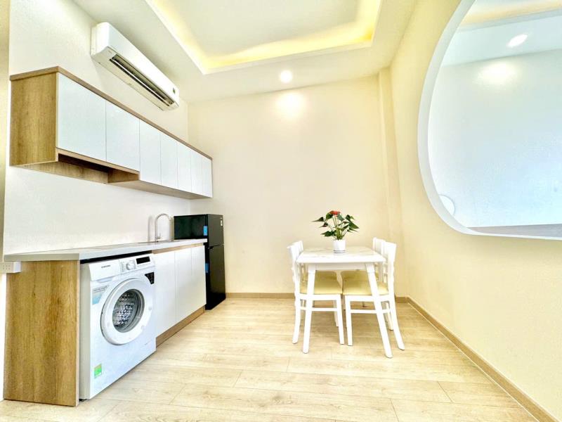 Căn hộ 1 phòng ngủ có ban công đường đinh bộ lĩnh gần đại học giao thông vận tải, hutech - 2