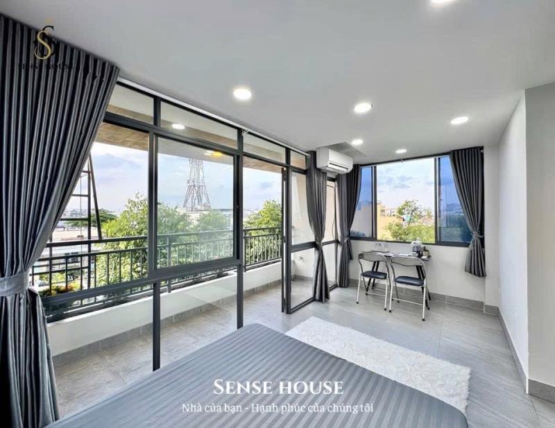 Penthouse 1pn ban công rộng 45m2 | nội thất đẹp | ngay thạch lam - 2
