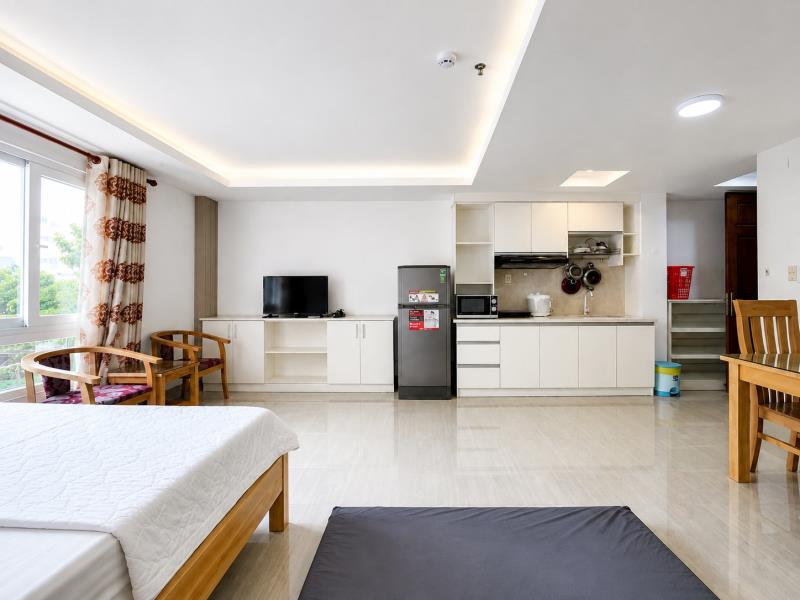 Cho thuê studio nguyễn văn thương, quận bình thạnh – cửa sổ lớn, phòng rộng, thang máy, gần đh hutech - 2