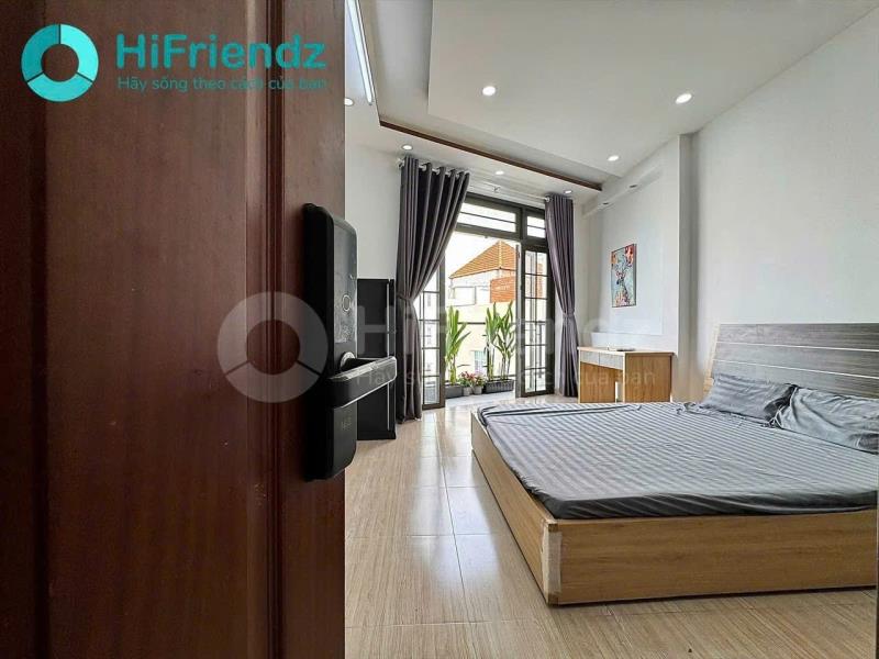 Căn hộ 1pn - ban công sân vườn mini - ngay dh văn lang cs2 - di chuyển ngã tư hàng xanh chỉ 5p - 4