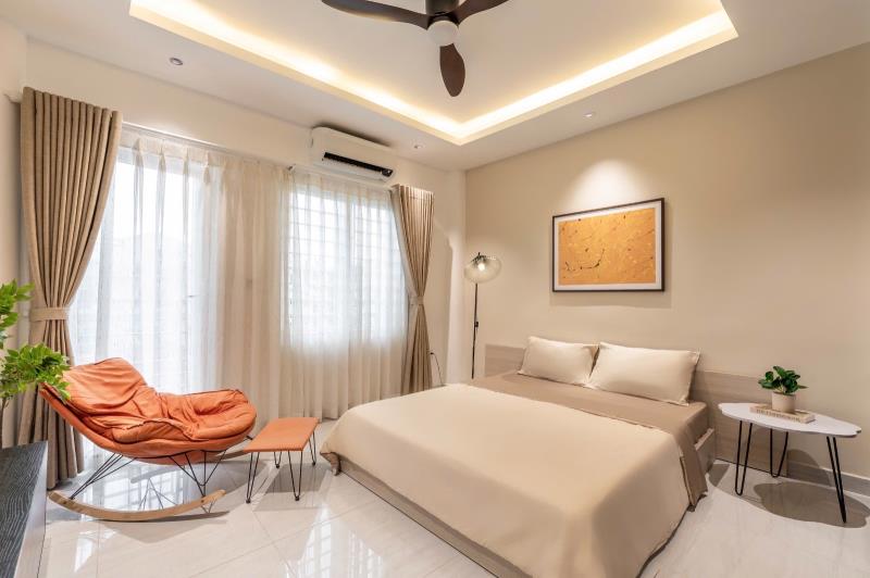 Studio full nội thất cao cấp rộng 45m2 - ban công - ngay ngã tư hàng xanh - 3
