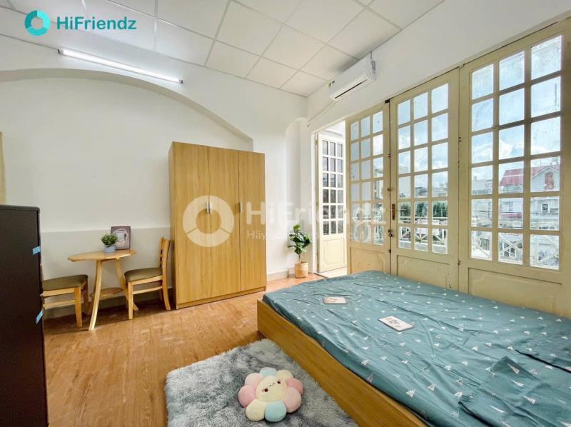 Phòng trọ cho thuê dạng studio ban công full nội thất gần đh công thương-aeon tân phú-đh văn hiến q.tân phú