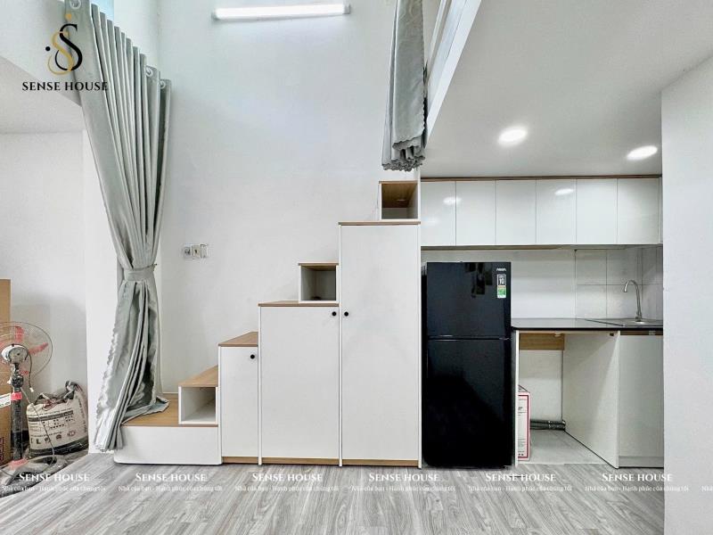 1 trệt 1 lửng | rộng 30m2 | full nội thất - 4