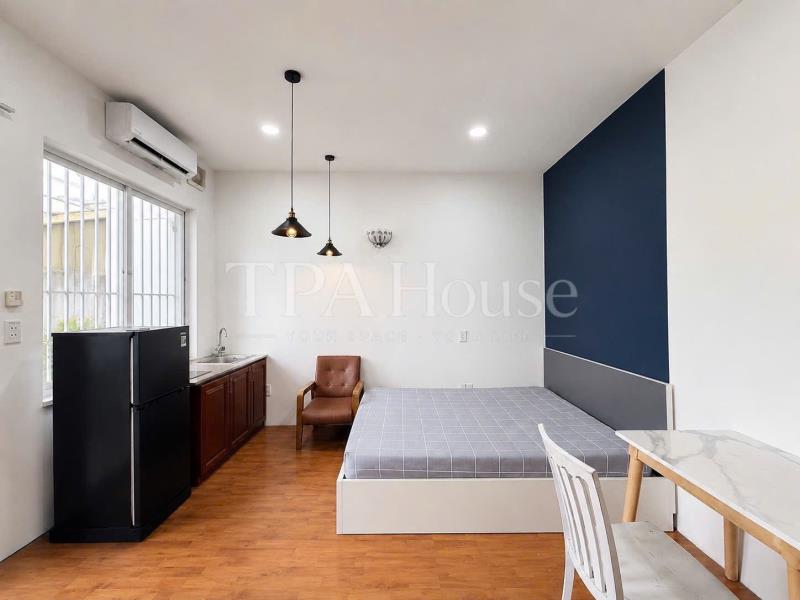 Cho thuê studio ban công máy giặt riêng gần đại học ngoại thương, giao thông vận tải đường xô viết nghệ tĩnh, bình thạnh - 2
