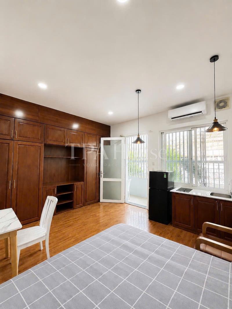 Cho thuê studio ban công máy giặt riêng gần đại học ngoại thương, giao thông vận tải đường xô viết nghệ tĩnh, bình thạnh - 4