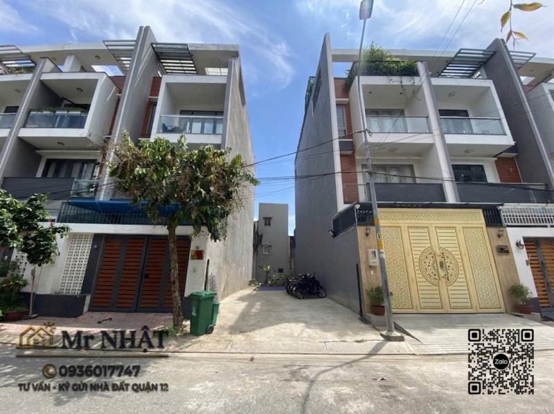 Đất mặt tiền bờ kênh tham lương - hẻm 10m - sổ hồng riêng - khu đồng bộ -  - 2