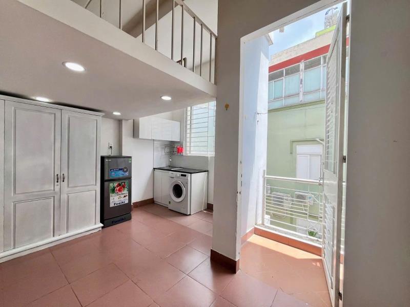  Duplex bùi đình túy – cửa sổ – gần đh ngoại thương cách 500m ban công  máy giặt riêng  - 3