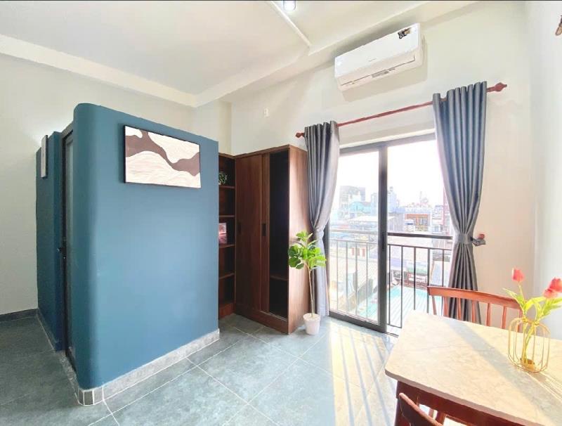 Trọ giá rẻ hiếm full nội thất, máy giặt riêng, ban công - đh huit, vhu, aeon mall tân phú, chợ tân hương - 4