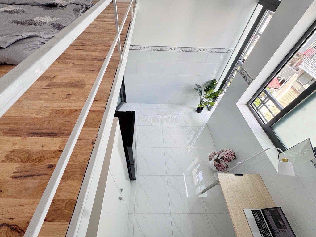 Căn hộ có gác thoáng mát ban công mới xây gần đại học văn hiến - huit - 4