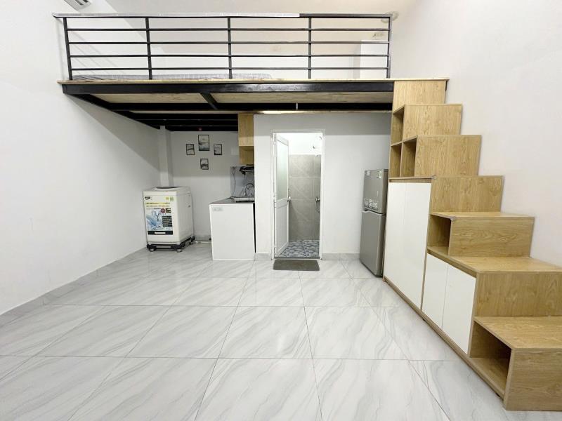 🔥 Duplex gác lửng tone trắng gỗ | trang bị sẵn máy giặt & tủ lạnh riêng | trung tâm tân phú - 2