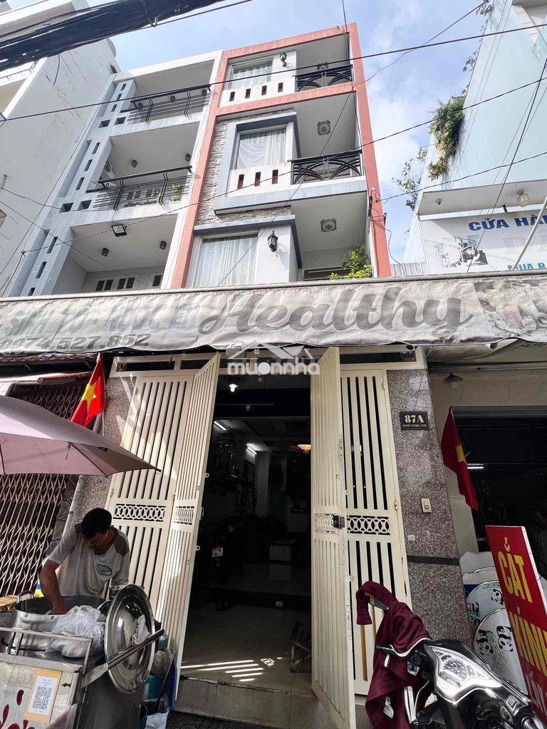 15 triệu nhà nguyên căn hẻm xe hơi vườn lài  diện tích : 4x18m trệt 3 - 3