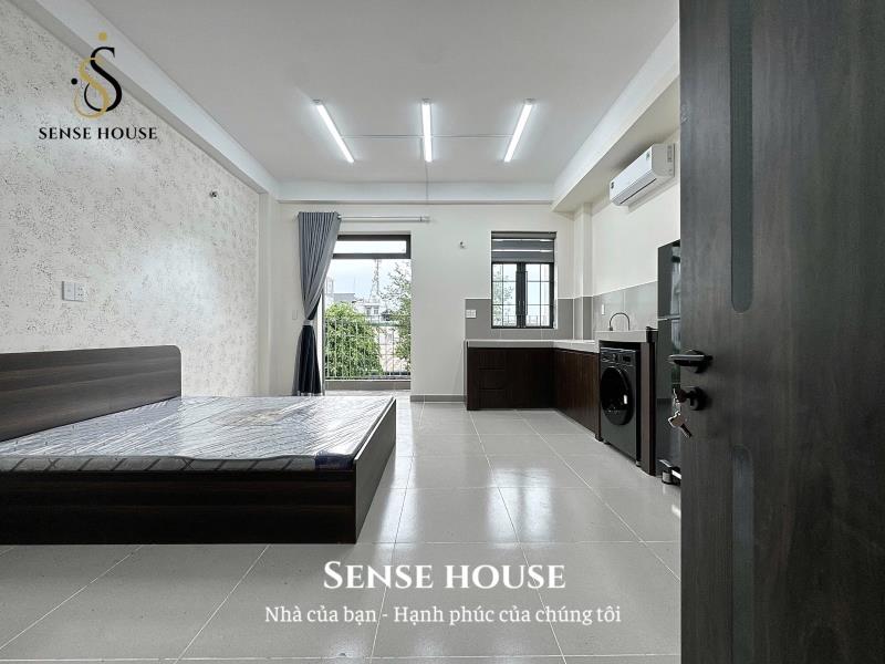 Studio ban công nội thất đẹp | dt 40m2 | ngay aeon tân phú - 2