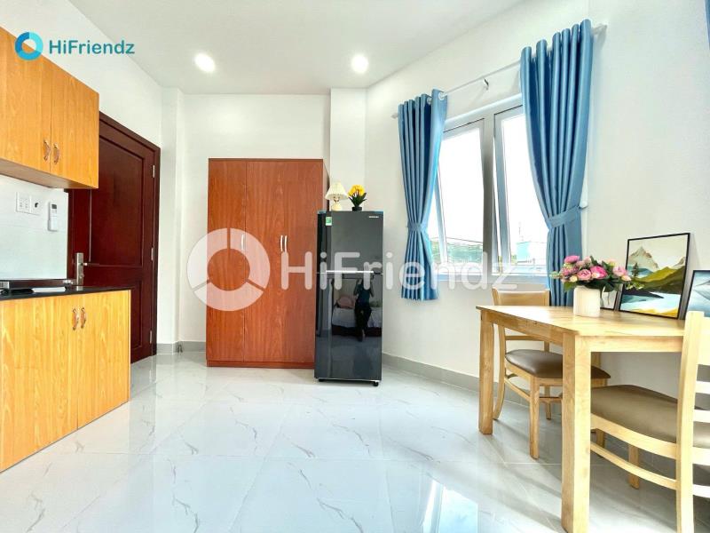 Cho thuê studio bùi đình túy – phòng mới – ban công – gần đh ngoại thương & hutech - 2