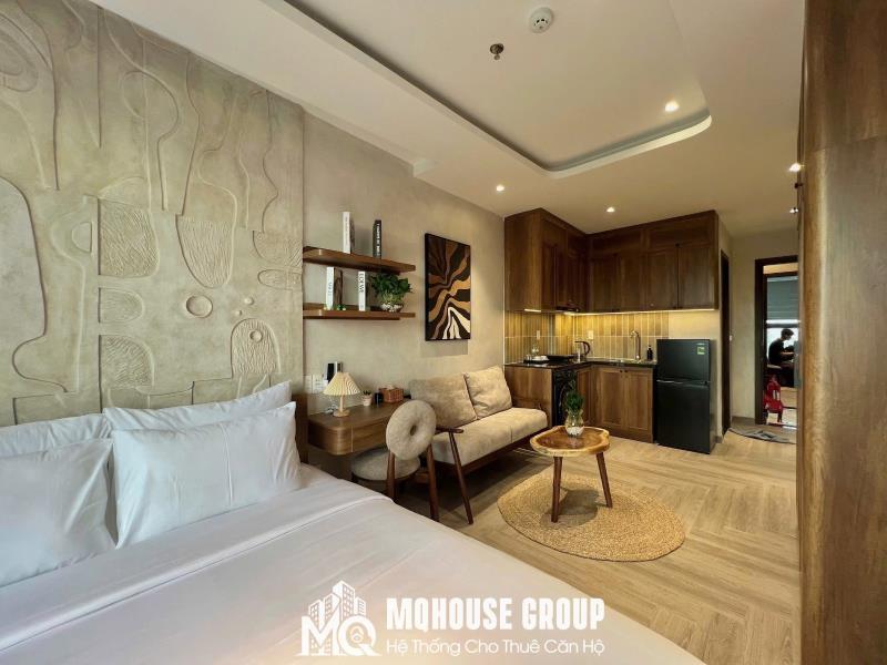 🏠 Cho thuê căn hộ mới 100% - ban công - thang máy, tone gỗ - gò vấp 🏠 - 2