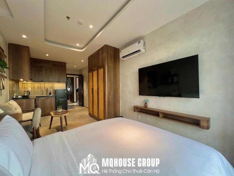 🏠 Cho thuê căn hộ mới 100% - ban công - thang máy, tone gỗ - gò vấp 🏠 - 4