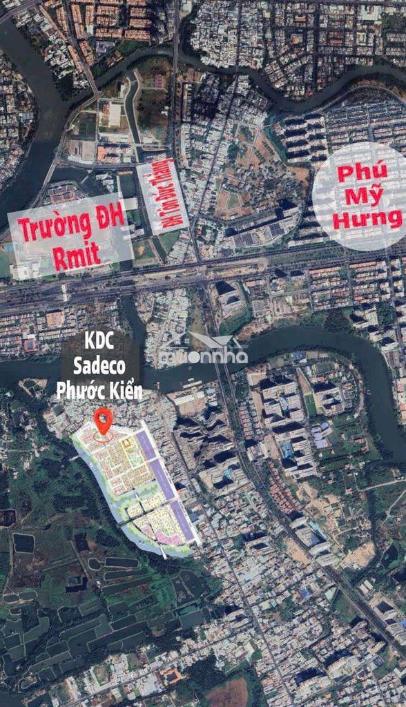 Chuyên đất nền khu dân cư sadeco phước kiển a giá tố - 2
