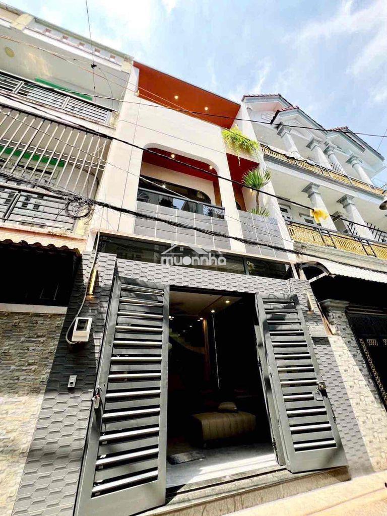 Nhà 4 tầng có nội thất, hẻm xe tải, hiệp thành 13 (chợ hiệp thành), - Ảnh 2