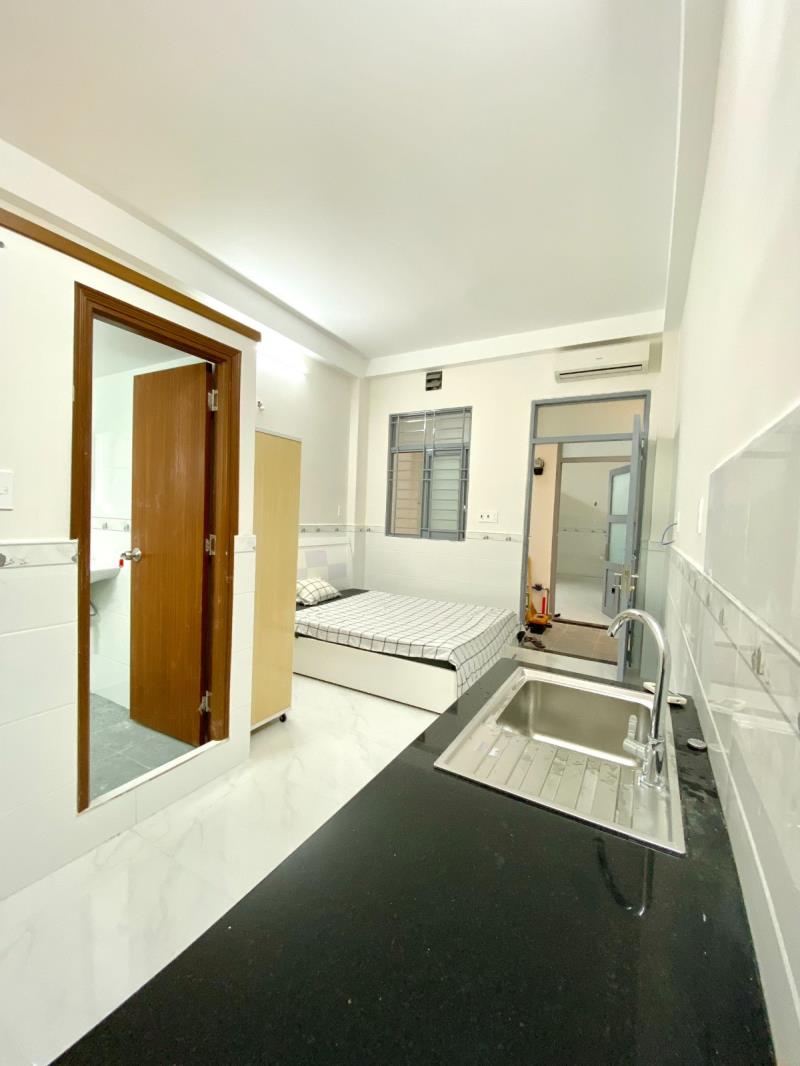 Phòng mới xây mới 100% đường nguyễn kiệm. gần cv gia định - 3
