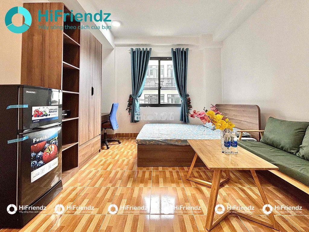 Studio full nội thất cửa sổ trời mới xây ngay công viên phần mềm q12 - Ảnh 2