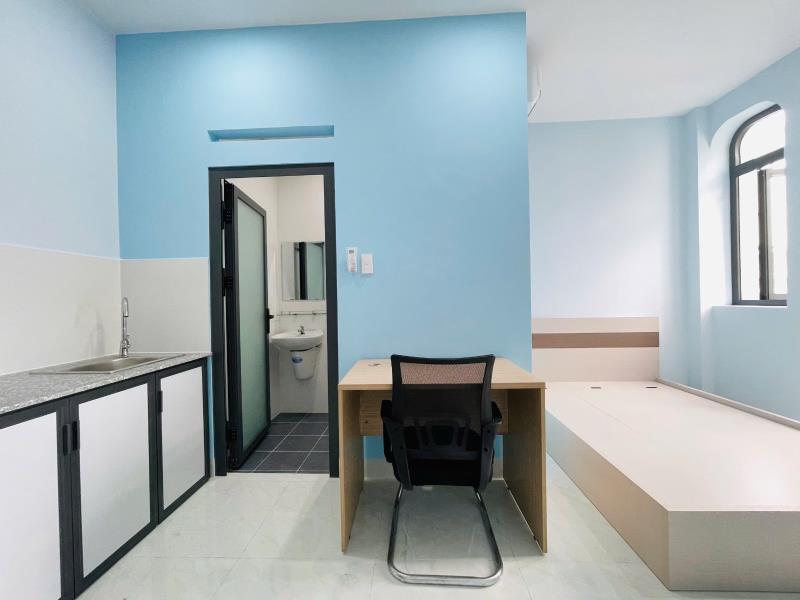 Căn hộ ban công full nội thất mới xây - gần đh văn hiến, đh hồng bàng, đầm sen, kênh tân hoá - 3