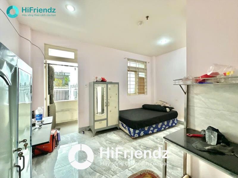 Phòng studio full nội thất chỉ 6p qua huit