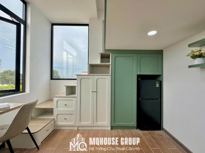 Cho thuê căn hộ gác mới xây_thang máy_giặt riêng_gần cityland_cn4_văn lang_phạm văn đồng - 2