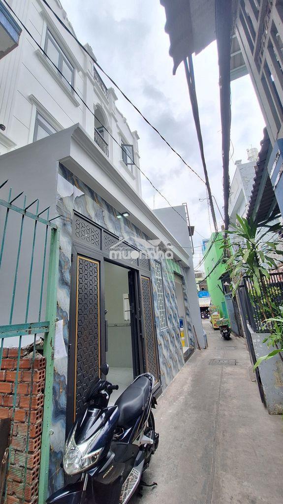 Nhà ngang 7,8m x dài 9m, 152/2 bông sao p5, 1 trệt, 2 lầu, sân thượng  - 3