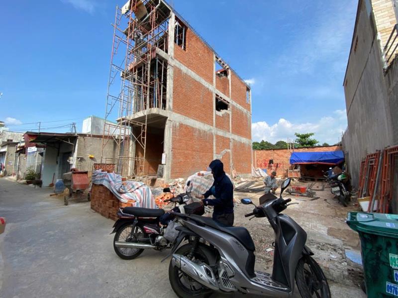Bán đất - sổ hồng riêng full thổ cư 60m2 - hẻm xe hơi trung mỹ tây 13 - 3