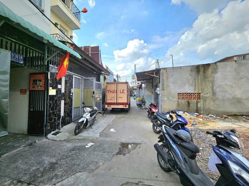 Bán đất - sổ hồng riêng full thổ cư 60m2 - hẻm xe hơi trung mỹ tây 13 - 2