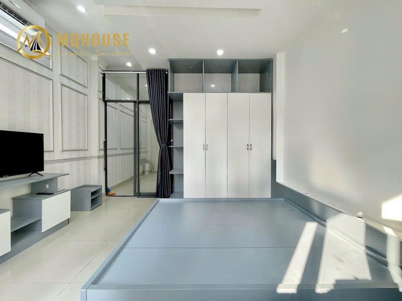 Cho thuê căn hộ 1pn 40m2 full nội thất ngay vòng xoay điện biên phủ, trường đại học mở, hồng bàng, uef - 4