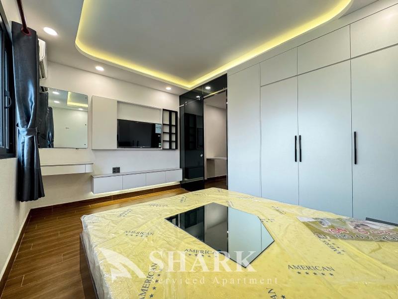 Cho thuê 1pn full nội thất 35m2 có thang may ham xe bảo vệ 24/24  ngay chợ bà chiểu, trường đại học văn lang - 4