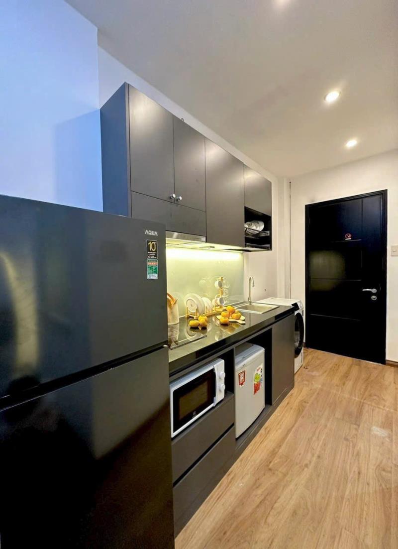 Căn hộ studio cực to  cửa sổ lớn tủ lạnh  50m2  gần landmark81 vinhome central park bình thạnh - 3