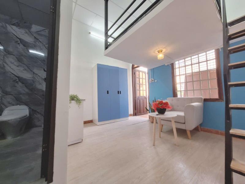 Cho thuê phòng trọ sinh viên – gần đh bách khoa, đh kinh tế, đh y dược | duplex 35m² + ban công rộng - 4
