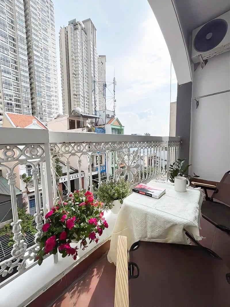 Cho thuê căn hộ cao cấp 1pn ban công lớn, có máy giặt riêng – nguyễn hữu cảnh, bình thạnh (kế bên saigon pearl & landmark 81, giáp q1) - 4