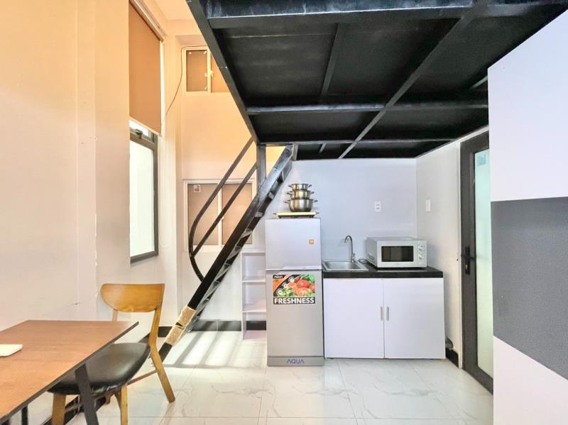 Duplex full nội thất siêu thoáng khu phan xích long pn