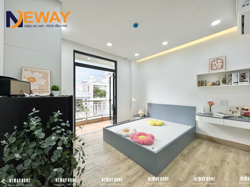Siêu phẩm mới 100% – 1pn full nội thất, ban công rộng – máy giặt riêng – kdc him lam, quận 7