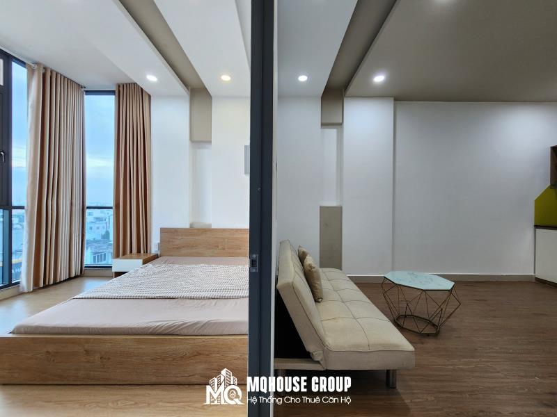 Cho thuê căn 1pn full nội thất máy giặt riêng lũy bán bích - đầm sen - 4
