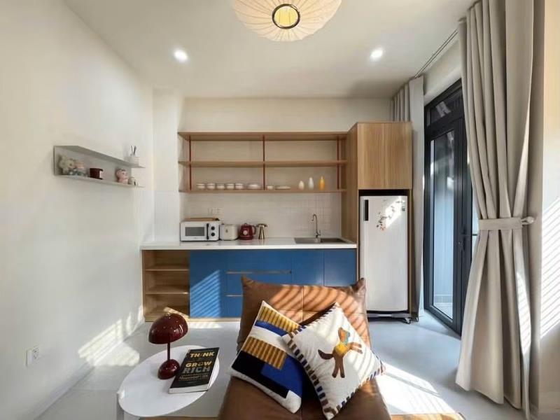 Cho thuê căn hộ 1pn full nội thất ngay lý thường kiệt nhà thi đấu phú thọ - 3